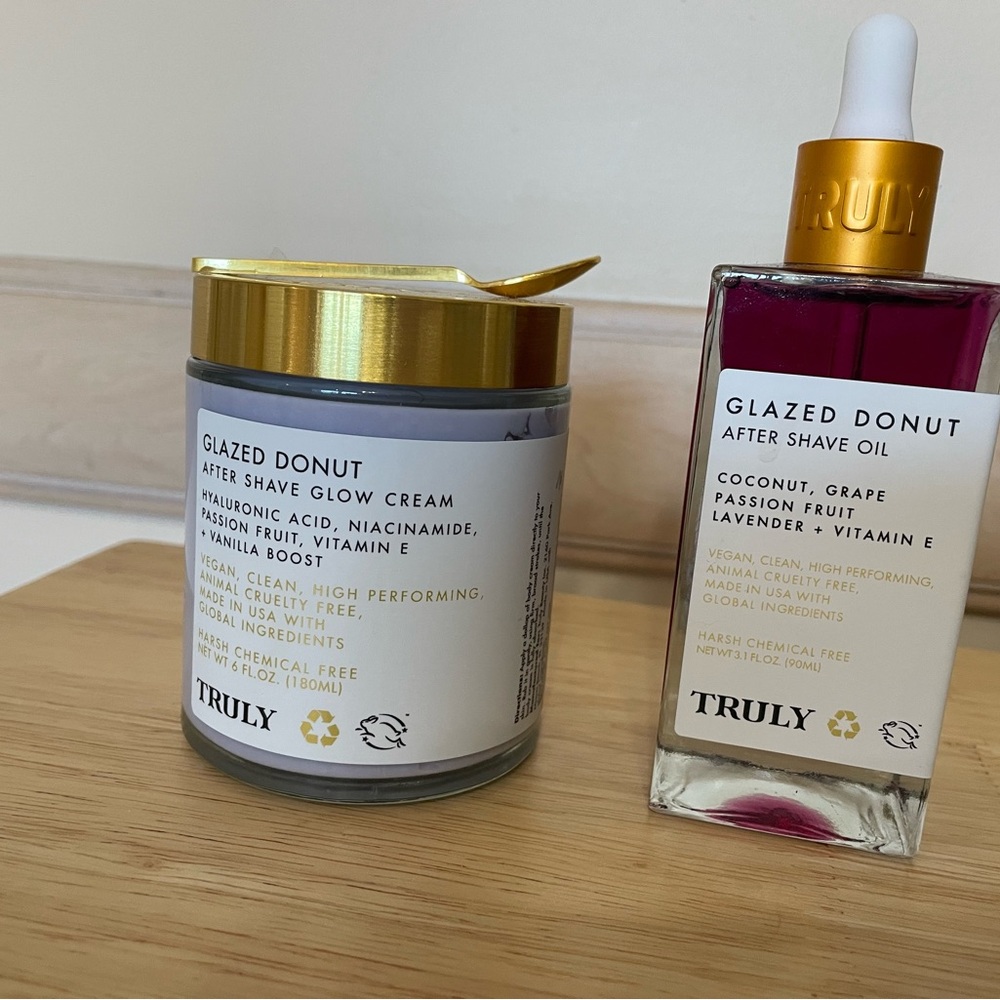 TRULY Gold and Purple Moisturizer and Body Oil